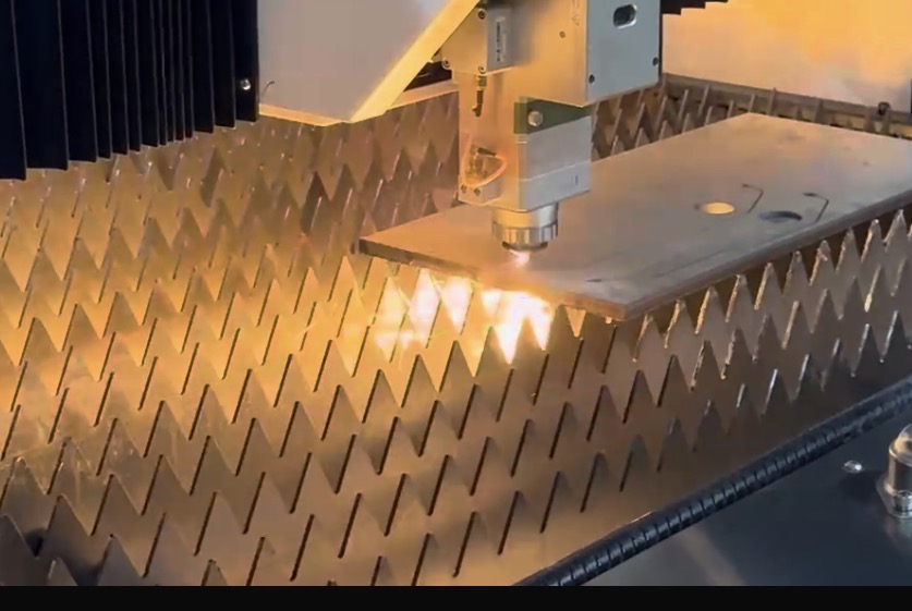 Plasma Cutting Sparks